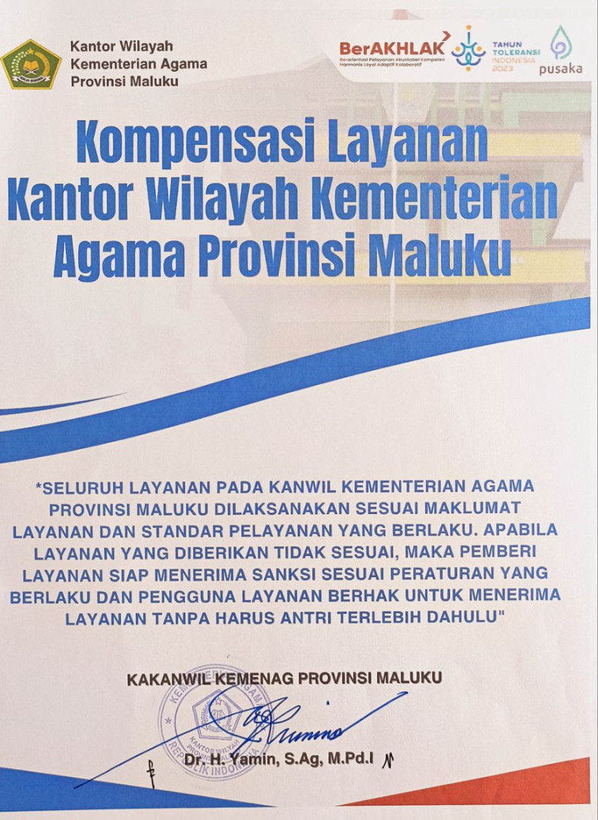 Kompensasi Pelayanan